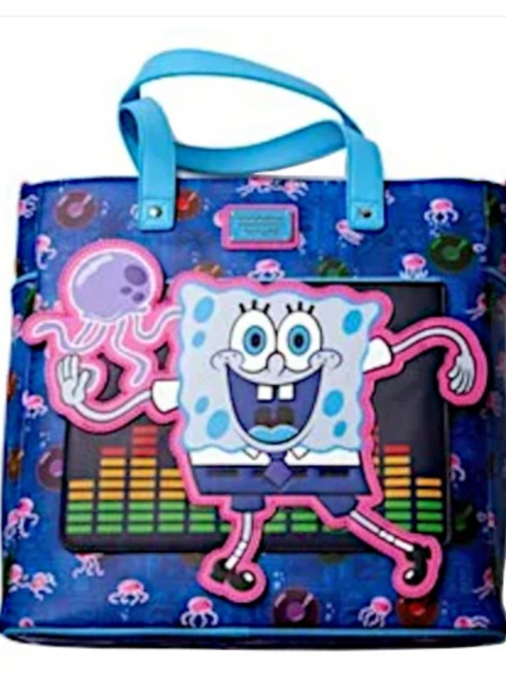 Loungefly Spongebob Jelly Dance Convertible Tote Backpack Bam Exclusive